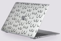 Пластиковая прозрачная накладка Oriental Case (Boobs 2.0) для MacBook Pro 14 (2021) M1