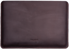 Кожаный чехол ручной работы INCARNE NEW GAMMA для MacBook Pro 14 (2021) - Черный, цена | Фото