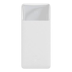 Портативный аккумулятор Baseus Bipow Digital Display 15W 20000mAh - White (PPDML-J02), цена | Фото