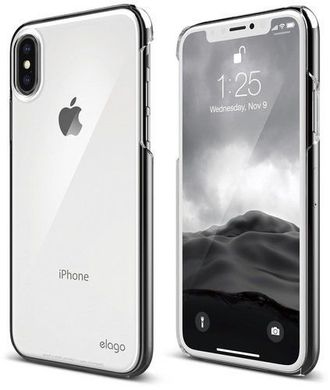 Elago Slim Fit 2 Case Matt Black for iPhone X (ES8SM2-SFBK), цена | Фото