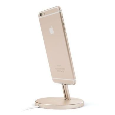 Док-станція Satechi Aluminum Desktop Charging Stand Silver for iPhone (ST-AIPDS), ціна | Фото
