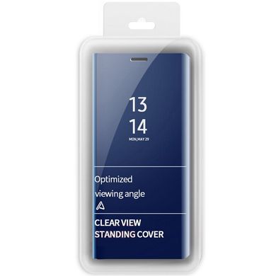 Чохол-книжка Clear View Standing Cover для Xiaomi Redmi 8a - Синій, ціна | Фото