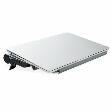 Підставка для ноутбука WIWU S300 Fan Laptop Stand - Silver, ціна | Фото