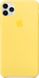 Силиконовый чехол MIC Silicone Case (HQ) iPhone 11 Pro Max - Yellow, цена | Фото