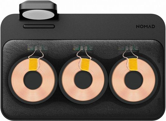 Бездротовий зарядний пристрій Nomad Base Station Apple Watch Edition Stand Black (NM30045A00), ціна | Фото