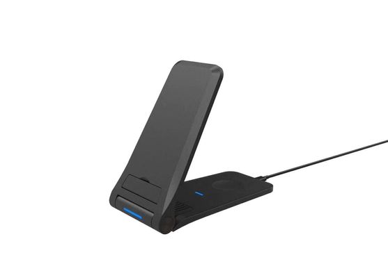 Беспроводная зарядка STR Desktop Wireless Stand for iPhone and Apple Watch - Black, цена | Фото
