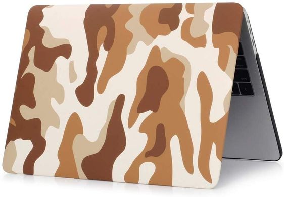 Пластиковый матовый чехол-накладка STR Pattern Hard Shell Case for MacBook Pro 13 (2016-2020) - Marble S22, цена | Фото