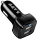 Авто ЗУ LAUT POWER DASH 7.8 трех портовое с USB-C порт 5V (3A), USB-A порт 12W (2.4A) и FAST Charge USB-A с 5V 9V 12V и LED индикатором, черный (LAUT_PD05_BK), цена | Фото 1