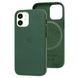 Чохол MIC Leather Case for iPhone 12 mini (з MagSafe) - Saddle Brown, ціна | Фото