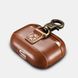 Кожаный чехол c карабином для AirPods Pro iCarer Vintage Leather Case With The Metal Hook - Red (IAP046), цена | Фото 9