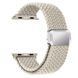 Тканинний ремінець STR Braided with Magnetic Buckle for Apple Watch 49/42/44/45 mm - Black, ціна | Фото