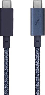 Кабель Native Union Belt Cable USB-C to USB-C Pro Zebra (2.4 m) (BELT-C-ZEB-PRO-NP), цена | Фото