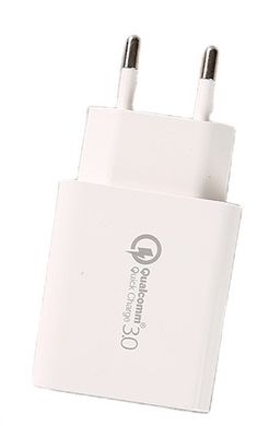 Зарядний пристрій + кабель Lightning FONENG EU13 (1xUSB QC), ціна | Фото