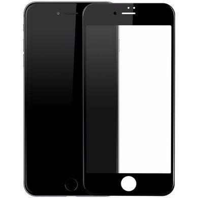 Защитное стекло Baseus 0.2mm Silk-screen Tempered Glass Black For iPhone 8 Plus, цена | Фото