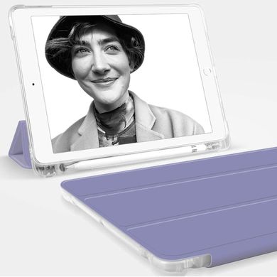 Силіконовий чохол-книжка з тримачем для стілуса STR Air Protection Case for iPad Pro 10.5 / Air 3 10.5 - Surf Blue, ціна | Фото