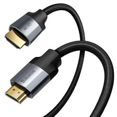 HDMI Кабель Baseus 4KHD Male to 4KHD Male Adapter (2m) (CAKSX-C0G), ціна | Фото