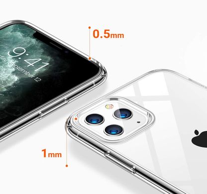 Чехол MIC Clear Case HQ 0.5mm for iPhone 11 Pro, цена | Фото