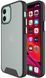 Матовий прозорий протиударний чохол STR Space Case for iPhone 11 - Black, ціна | Фото 1
