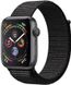 Apple Watch Series 4 (GPS) 40mm Space Gray Aluminum w. Black Sport Loop (MU672), цена | Фото 1