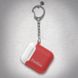 Силиконовый чехол с брелком для Apple AirPods AHASTYLE Keychain Silicone Case for Apple AirPods - White (AHA-01040-WHT), цена | Фото 4