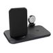 Док-станция Zens Stand + Watch 4 in 1 Aluminium Wireless Charger Black with 45W USB-C PD Wall Charger (ZEDC15B/00), цена | Фото 3