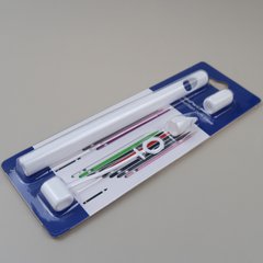 Силиконовый чехол со сменными наконечниками для Apple Pencil 1 STR Silicone Pencil Case - White, цена | Фото