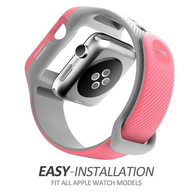 Ремінець i-Blason for Apple Watch 42mm [New Unity Series] - Pink, ціна | Фото