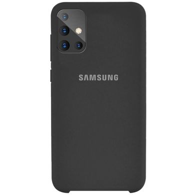 Чехол Silicone Cover (AA) для Samsung Galaxy A51 - Серый / Dark Grey, цена | Фото