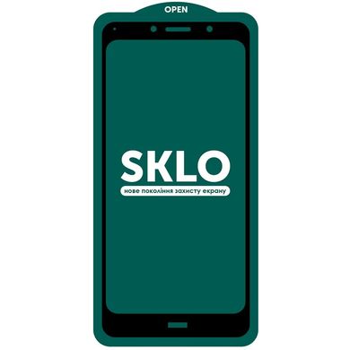 Защитное стекло SKLO 5D (full glue) для Xiaomi Redmi 7A - Черный, цена | Фото