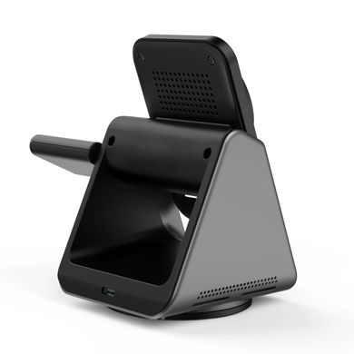 Беспроводная зарядка c MagSafe WIWU 3in1 Wireless Charger W018 - Black, цена | Фото
