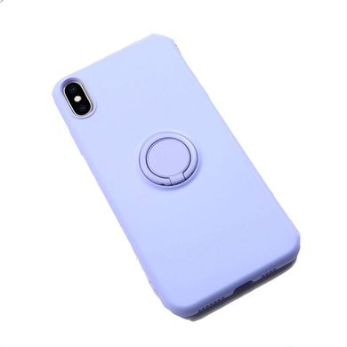 Чохол із кільцем-тримачем STR Ring Holder для IPhone 7/8/SE (2020) - Light Purple, ціна | Фото