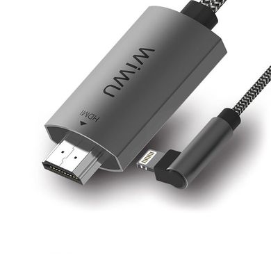 Кабель Lightning to HDMI WIWU X7 - Black, ціна | Фото