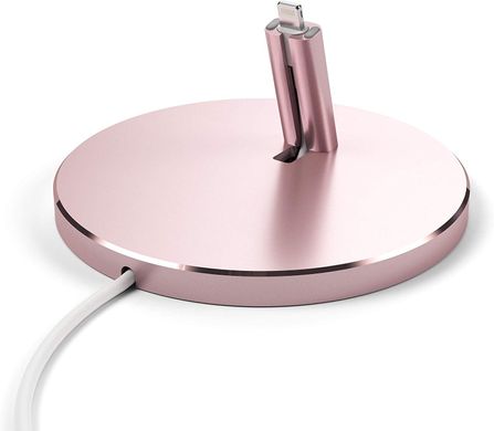 Док-станція Satechi Aluminum Desktop Charging Stand Silver for iPhone (ST-AIPDS), ціна | Фото