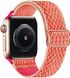Тканевый ремешок STR Buckle Solo Loop for Apple Watch 45/44/42 mm (Series SE/7/6/5/4/3/2/1) - Wine Red, цена | Фото 1