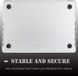 Пластиковая накладка STR Dots HardShell Case for MacBook Air 13.6 (2022-2024) M2/М3 - Black, цена | Фото 8
