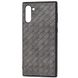 Шкіряна накладка VORSON Braided leather series для Samsung Galaxy Note 10 - Сірий, ціна | Фото 2