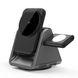 Бездротова зарядка з MagSafe WIWU 3in1 Wireless Charger W018 - Black, ціна | Фото 2