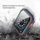 Противоударный чехол с защитным стеклом Nillkin Crash Bumper Case for Apple Watch Series 4/5/6/7/SE (40mm) - Gray, цена | Фото 3