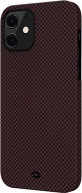 Чехол Pitaka MagEZ Case Plain Black/Red for iPhone 12 (KI1204M), цена | Фото