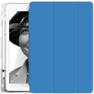 Силіконовий чохол-книжка з тримачем для стілуса STR Air Protection Case for iPad Pro 10.5 / Air 3 10.5 - Surf Blue, ціна | Фото