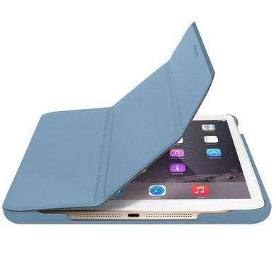 Чехол-книжка Macally Protective Case and Stand для iPad mini 4 из премиальной PU кожи, синий (BSTANDM4-BL), цена | Фото