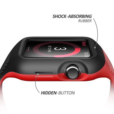 Ремінець i-Blason for Apple Watch 42mm [New Unity Series] - Red, ціна | Фото