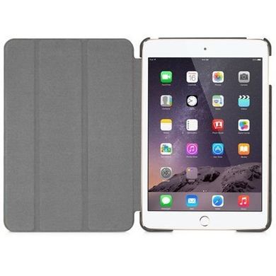Чехол-книжка Macally Protective Case and Stand для iPad mini 4 из премиальной PU кожи, серый (BSTANDM4-G), цена | Фото