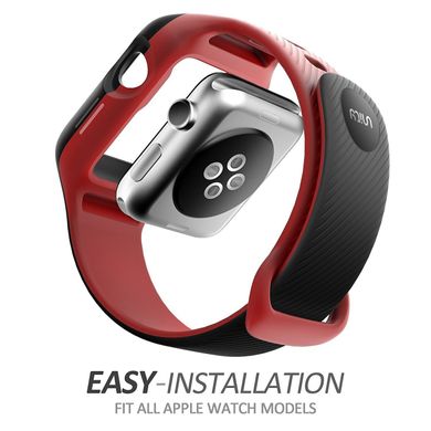 Ремешок i-Blason for Apple Watch 42mm [New Unity Series] - Red, цена | Фото