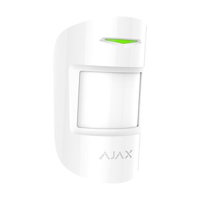 Беспроводной датчик движения Ajax MotionProtect Plus, Jeweller, 3V CR123A, белый, цена | Фото