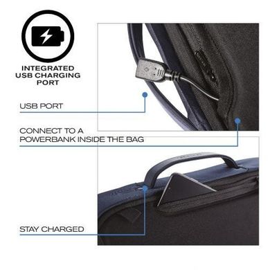 Рюкзак XD Design Bobby Bizz anti-theft Blue (P705.575), ціна | Фото
