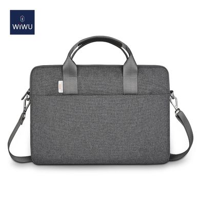 Сумка WIWU Minimalist Laptop Bag MacBook 13-14 - Grey, ціна | Фото