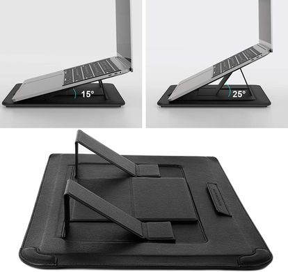 Чохол з підставкою Nillkin Versatile Laptop Sleeve for MacBook 14" - Gray, ціна | Фото