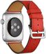 Кожаный ремешок STR Hermes Single Tour для Apple Watch 38/40/41 mm (Series SE/7/6/5/4/3/2/1) - Sakura/Argile, цена | Фото 1