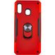 Ударопрочный чехол SG Ring Color магнитный держатель для Samsung Galaxy A20 / A30 - Красный, цена | Фото 1